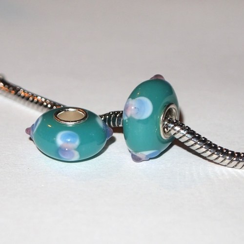 Pandorka s jednotným středem! 14x7mm na řetízek