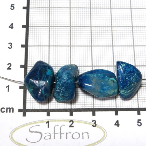 Azuro-Malachit ("africká gem silica") vrtaný č.4 — foto 1