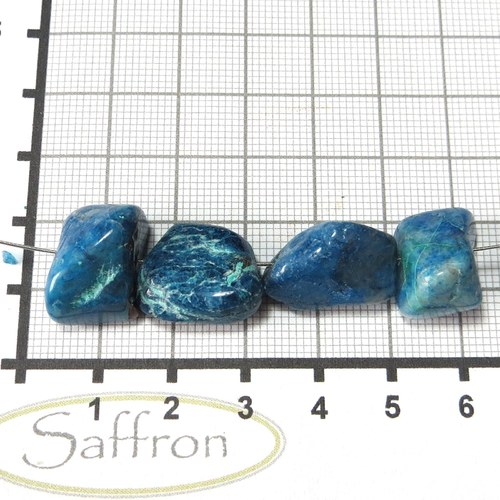 Azuro-Malachit ("africká gem silica") vrtaný č.9 — foto 1