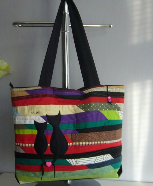 Crazy patchwork - barevná — foto 1
