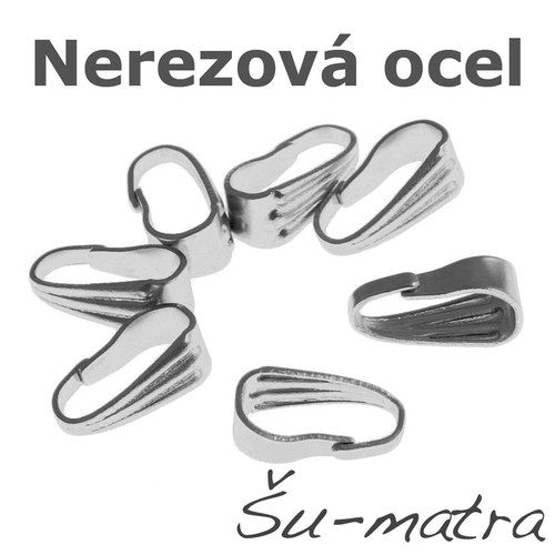 Ocelové šlupny, 4x9 mm (10ks) — foto 1