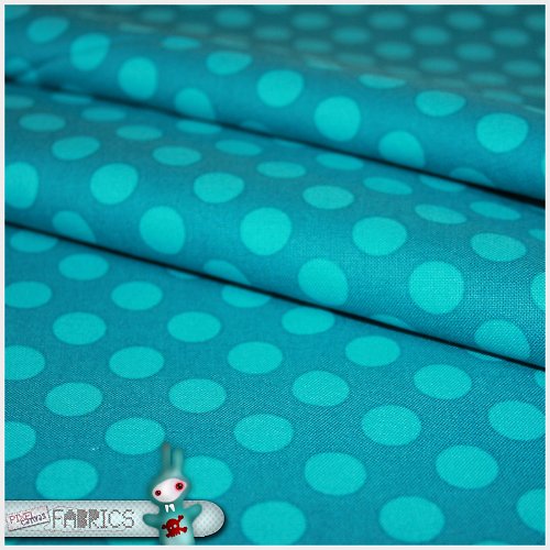 Ta Dot in Teal, tmavá tyrkysová — foto 1