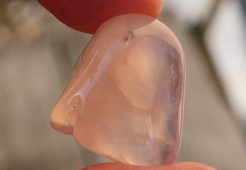 Růžový chalcedon B6098 — foto 1