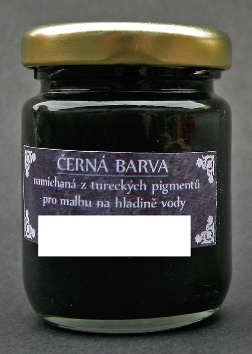 Ebru barva - černá — foto 1