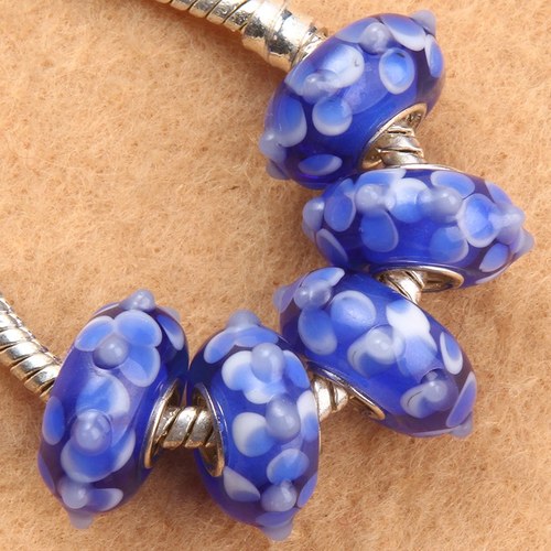 Pandorka s jednotným středem! 14x7mm na řetízek