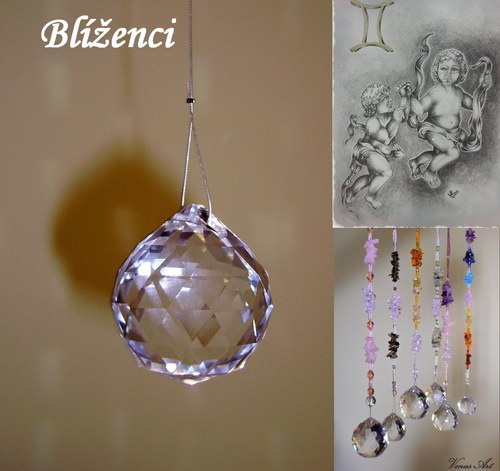 Feng shui koule XXL s minerály - znamení BLÍŽENCI