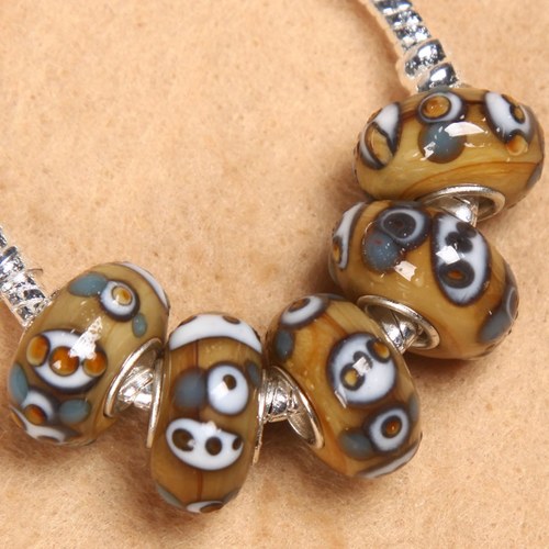 Pandorka s jednotným středem! 14x7mm na řetízek