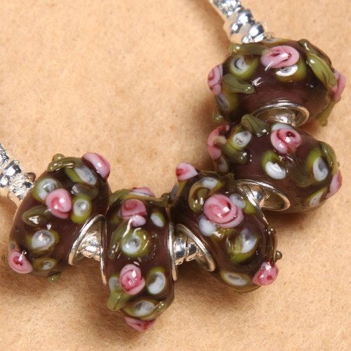 Pandorka s jednotným středem! 14x7mm na řetízek