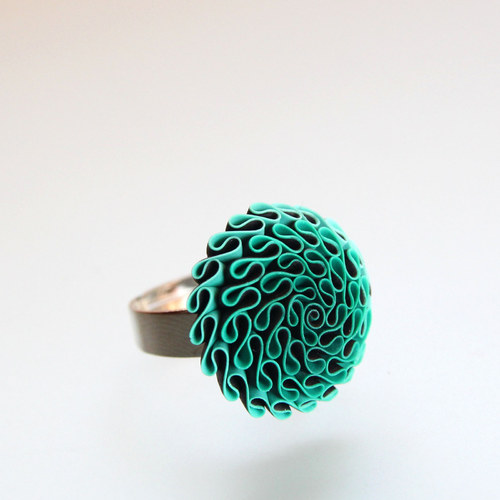 Prsten green/black — foto 1