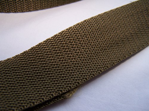 Popruh šíře 30mm - khaki