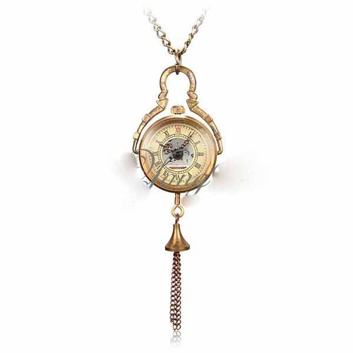 Malé Kapesní Hodinky Steampunk - Bronzové