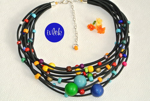 Náhrdelník ... barevné mámení ... — foto 1