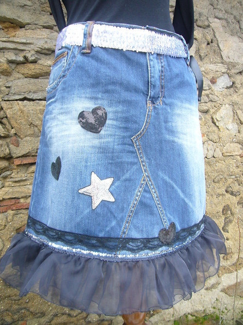 Denim "Drakulka" - objednávka — foto 1