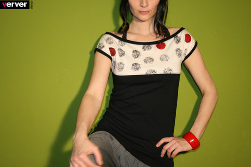Triko "čaj a puntíky" (S) — foto 1
