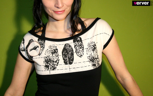 Triko "havran a listy" (S) — foto 1