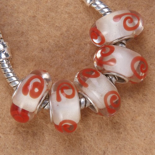 Pandorka s jednotným středem! 14x7mm DOPRODEJ