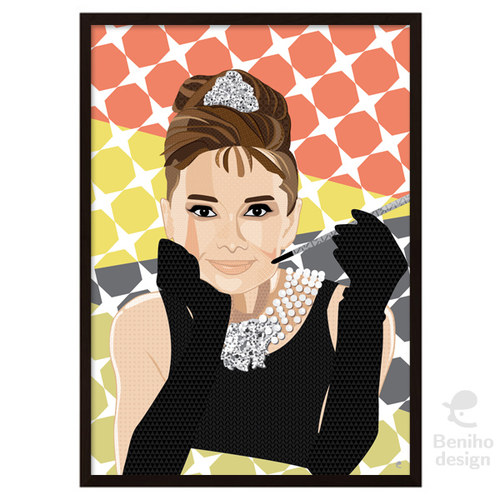 Originální portrét Audrey Hepburn — foto 1