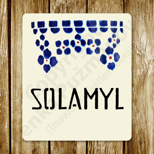 Solamyl - samolepka na nádobu — foto 1