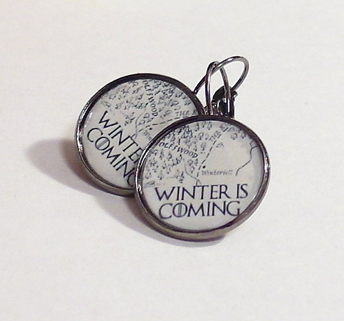 GoT: Winter is coming - náušnice — foto 1