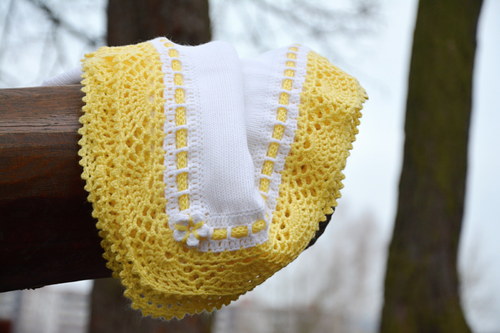 BABY dečka "bilo/žlutá" — foto 1