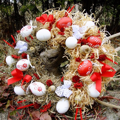 Červeno-bílé velikonoce — foto 1