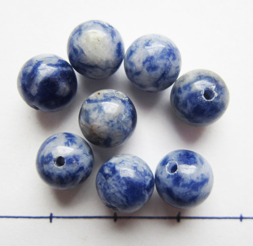 Sodalit kulička 8 mm — foto 1