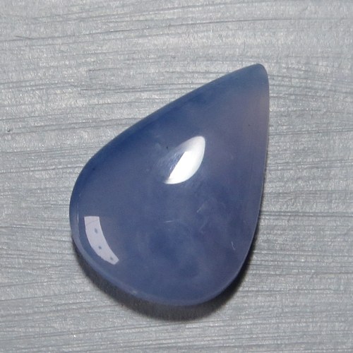Modrý chalcedon Namibie, extra, kabošon č.B2 — foto 1