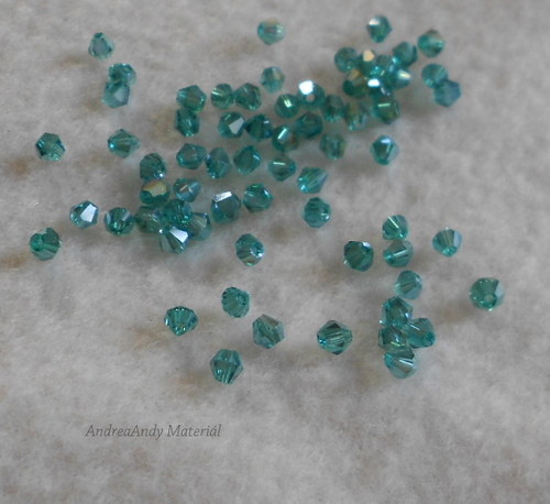 120-Broušená sluníčka-zelená 3mm — foto 1