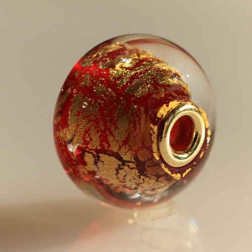 Přívěsek "Ruby"sklo®+Ag925 — foto 1