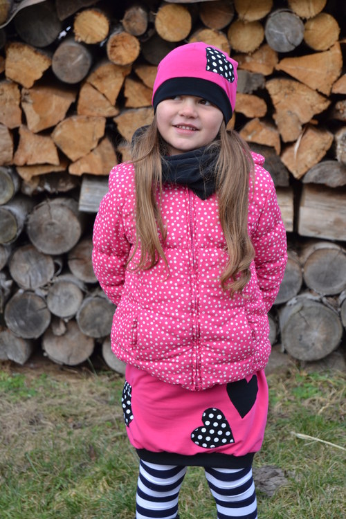 Sukýnka - srdíčková — foto 1