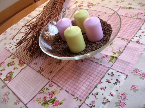 RŮŽOVÁ PATCHWORK na růžičce — foto 1
