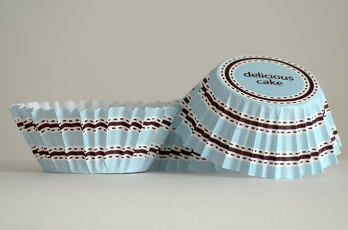 Papírové košíčky na muffiny - delicious cake — foto 1