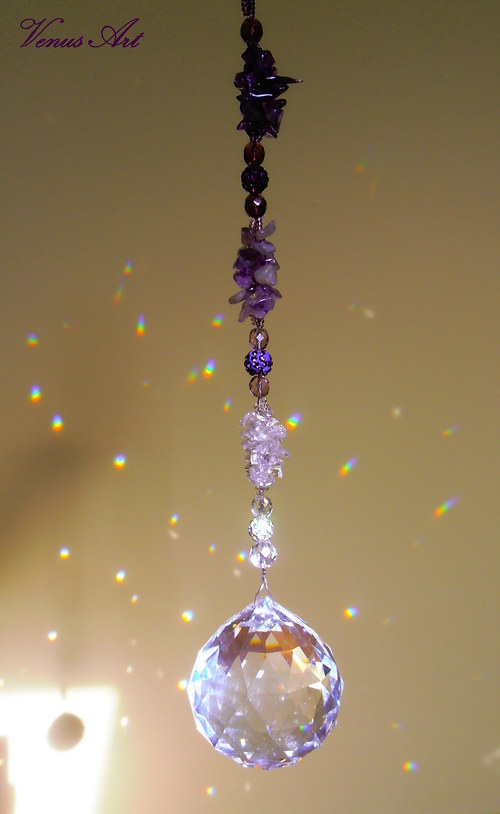Feng shui koule s minerály TOP EXCLUSIVE Ametyst