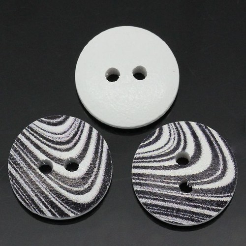 Knoflík - zebra — foto 1