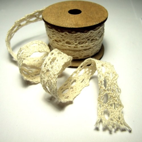 Krajka KRÉMOVÁ, 4 m — foto 1