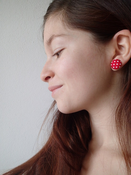 Dotty Buttons (Red- White) — foto 1