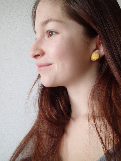 Dotty Buttons (Yellow - White) — foto 1