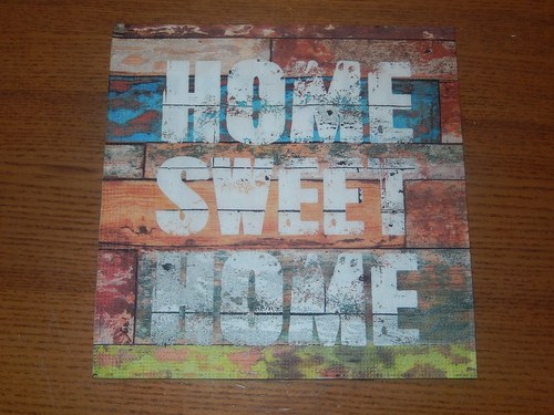 Ubrousek na decoupage - barevný home