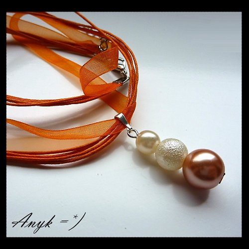ORANGE - Náhrdelník — foto 1