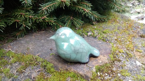 Ptáček malý 1 - RAKU — foto 1