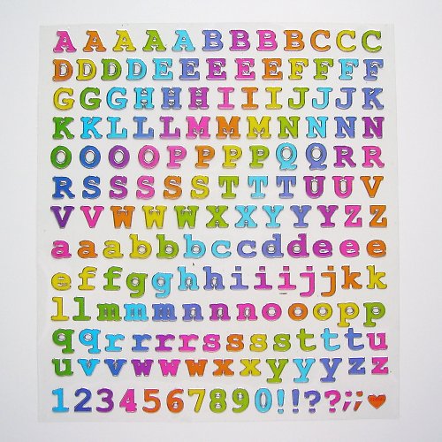 Samolepky - ALPHABET — foto 1