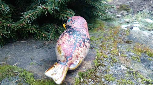 Ptáček 5 - RAKU — foto 1