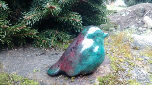 Ptáček malý 3 - RAKU — foto 1