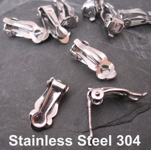 Klipsy 16x7x6mm Stainless Steel 304 - 2 ks