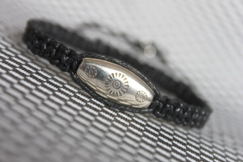 Náramek macramé/shamballa — foto 1