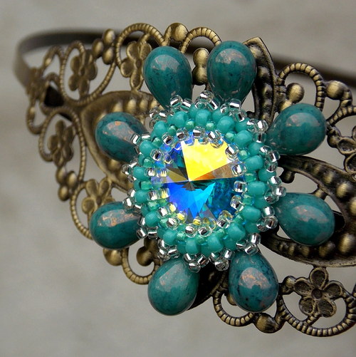 Slečna Nebeská - Swarovski...čelenka... — foto 1