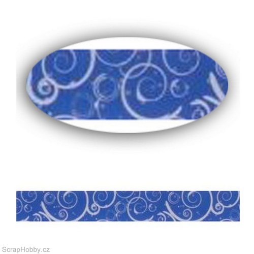 Washi páska - Modré ornamenty — foto 1