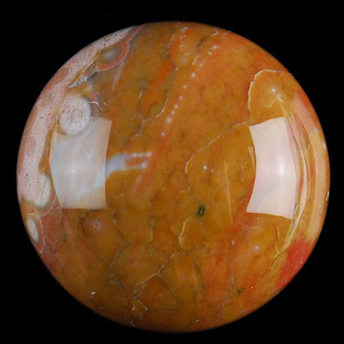 Jaspis Oceánový - kabošon (17 x 17 x 7 mm)