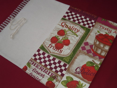 Plátěný pytlík na pečivo - Berries — foto 1