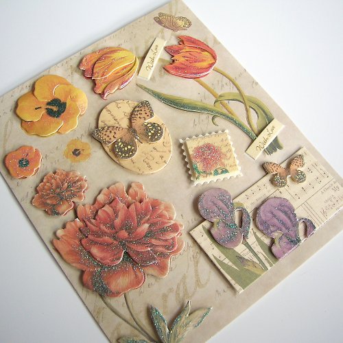 Samolepky 3D - VINTAGE — foto 1